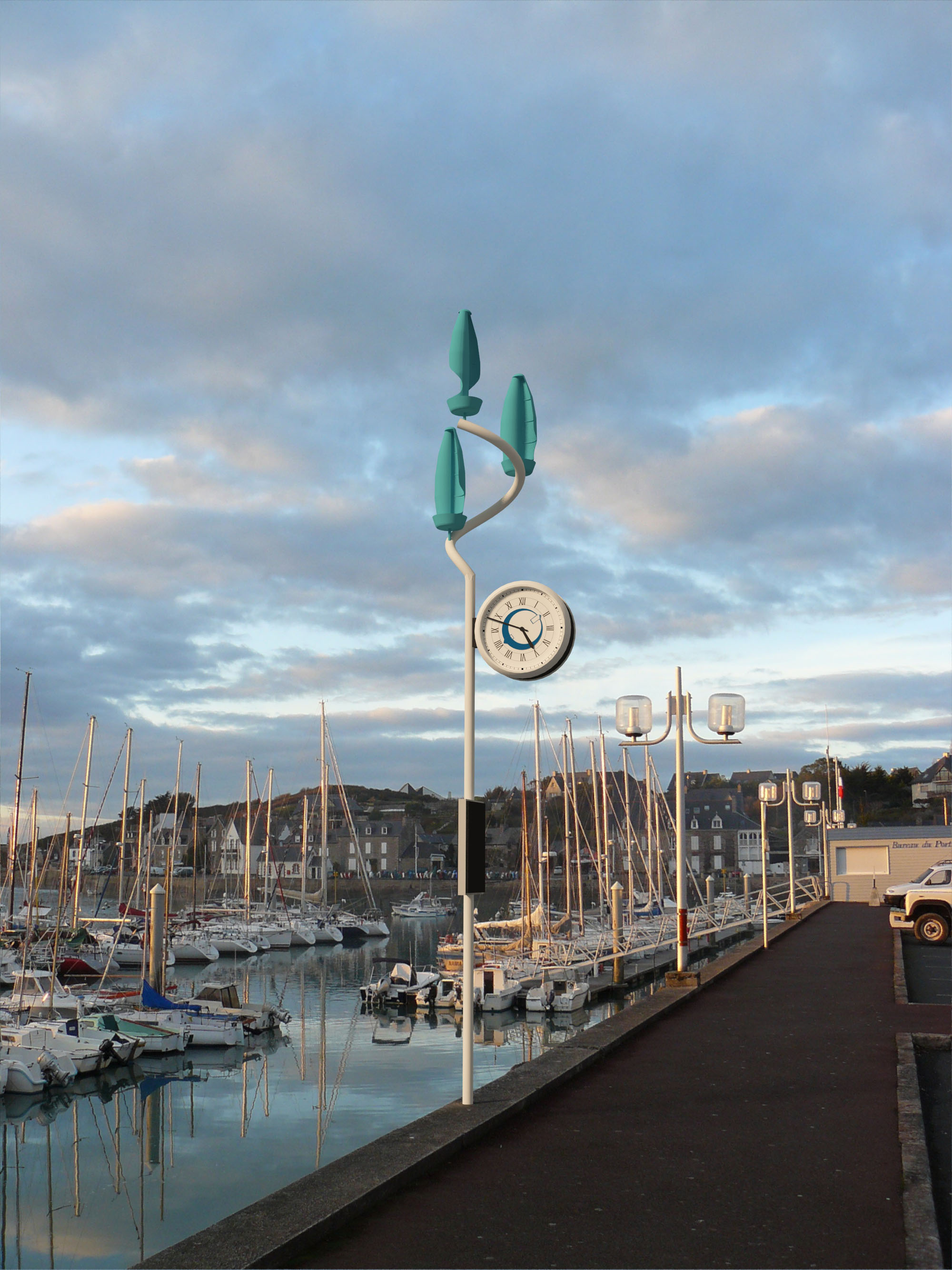 totem des marées port